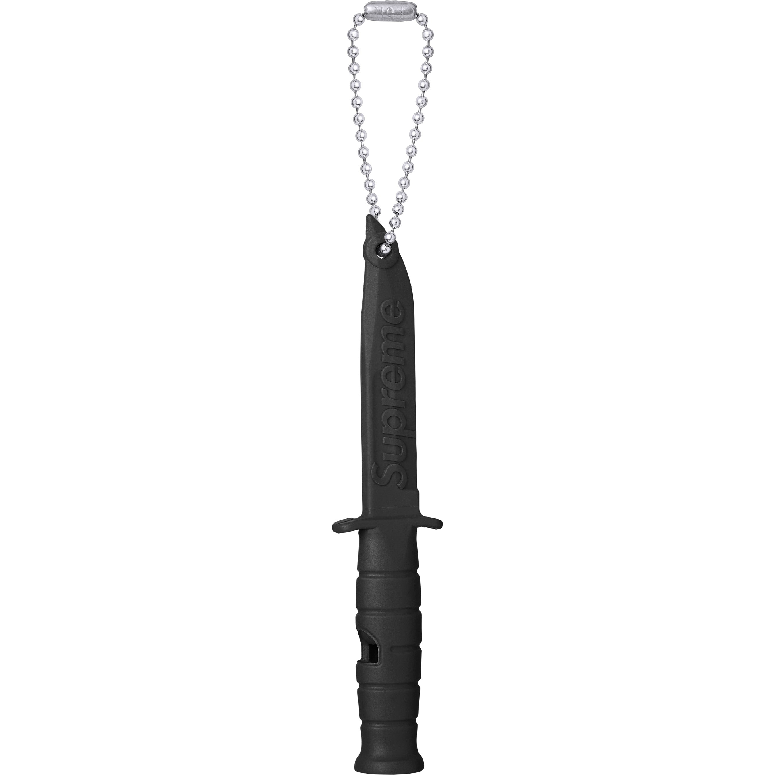 Supreme®/Ka-Bar Emergency Whistle Keychain view 3